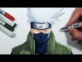 How To Draw Kakashi Hatake - Step By Step Tutorial!