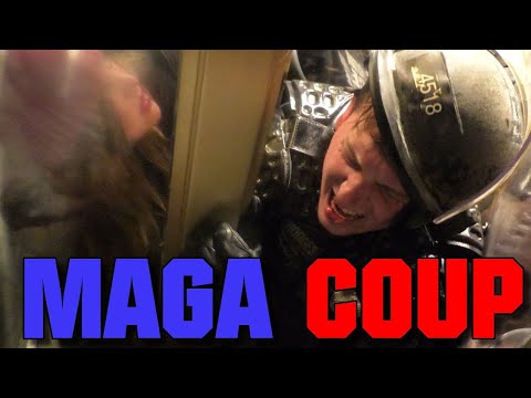 UNBELIEVABLE Footage | Trump Supporters Battle Cops Inside the Capitol