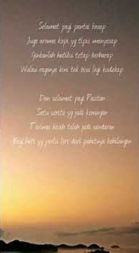 Selamat pagi (Story WhatsApp 30 menit)