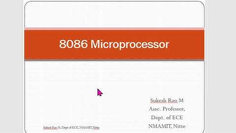 8086 Addressing modes