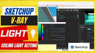 How to add light in sketch up pro 2023 (Sketchup Tutorial)?