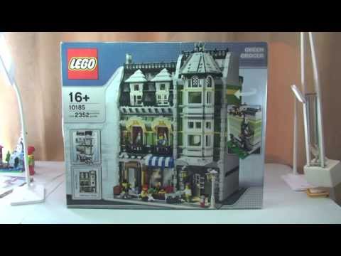 Lego Modular Green Grocer Set 10185 Review Youtube