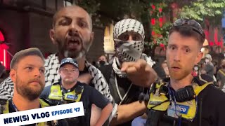 NEW(S) Vlog: Intimidation and assault while working. VicPol afraid of violent mob and refuse to act.
