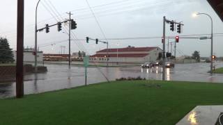 Big Rain Storm in Richland, WA
