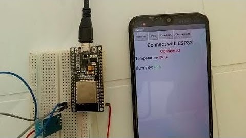 Enregistreur Bluetooth de température et d’humidité basé sur ESP32 et Smartphone