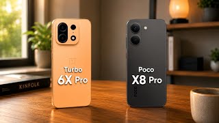 OnePlus Turbo 6X Pro Vs Poco X8 Pro– Full Comparison!