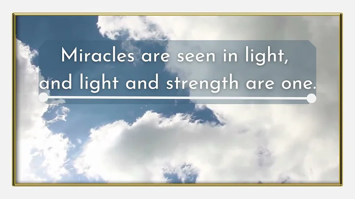 ACIM Meditation Lesson 92