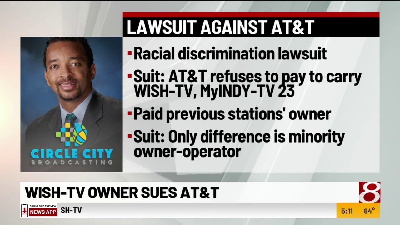 WISH-TV owner alleges racial discrimination