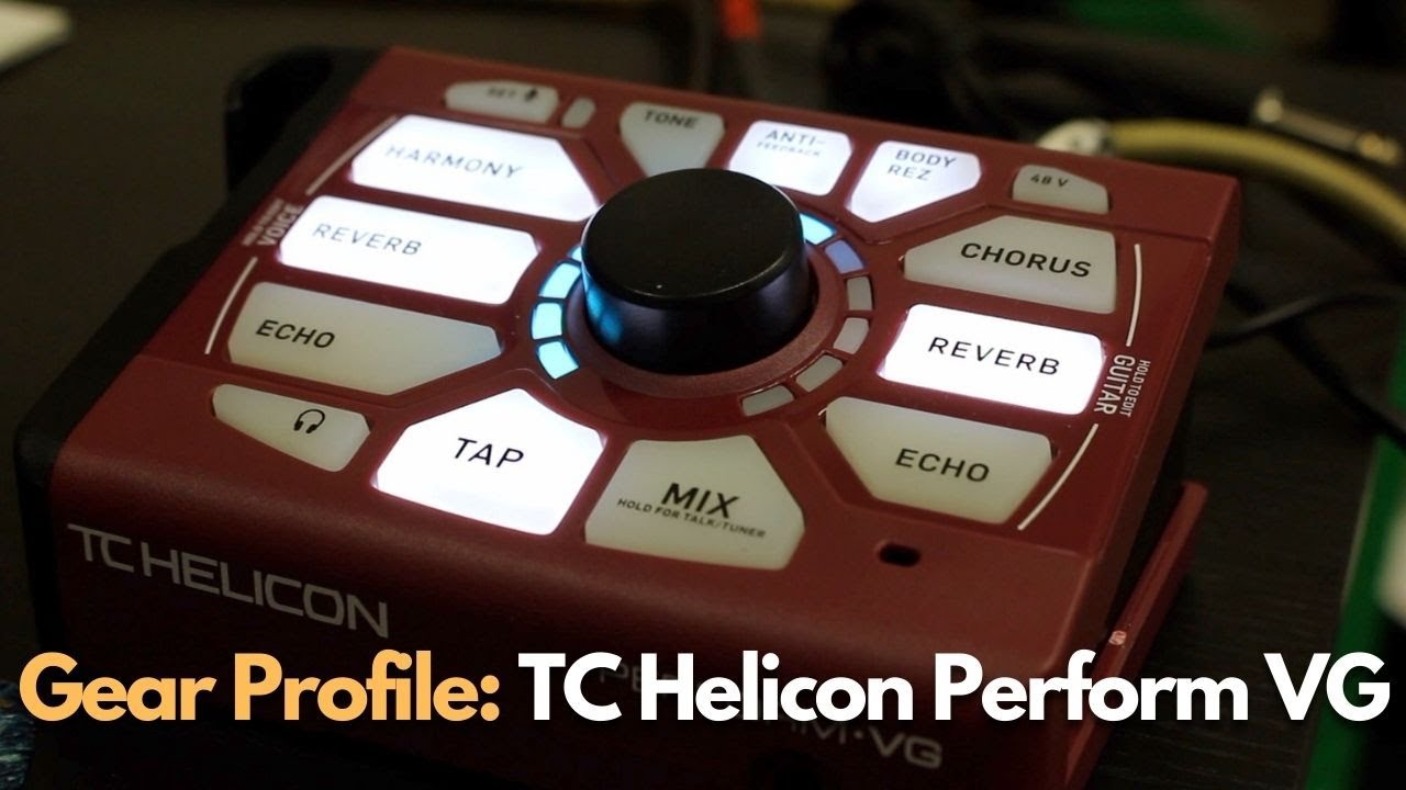 Gear Profile: TC Helicon Performance VG (UNBOXING) - YouTube
