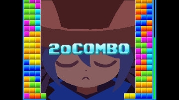 Nullpomino - 20 combo