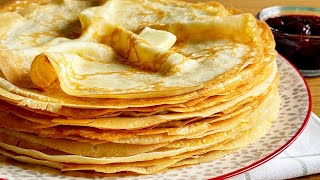 How to make Crepes | Crepes Recipe Easy | Thin Pancakes Recipe