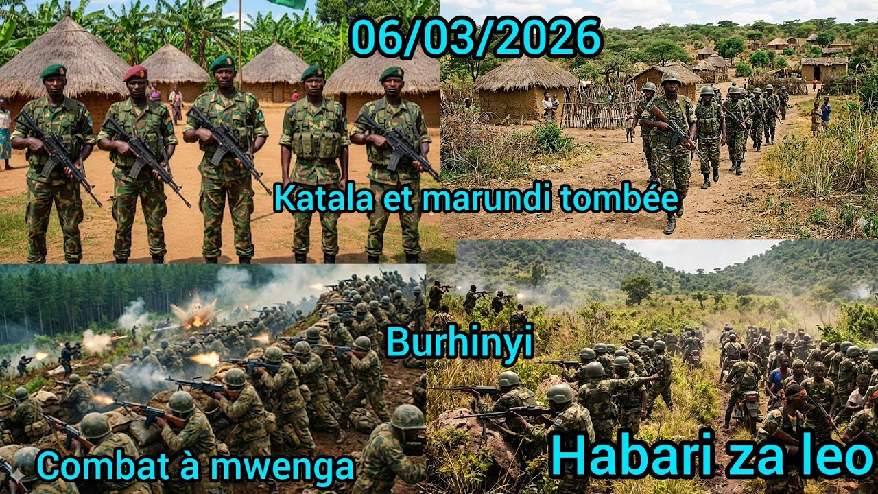 06_03 HIZI HAPA HABARI ZA LEO MAPIGANO MAKALI YAMEZUKA UPYA MWENGA KIMENUKA AFC/M23 VS FARDC/WAZALND