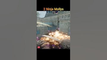Ninja Mollys on Ancient #cs2 #molotov  #ancient #shorts