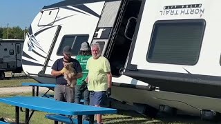 One dead, storm victim's dog rescued after strong storms Sunday in Denton County | NBCDFW