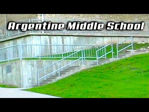 Iconic Skate Spots #55 - Argentine Middle School