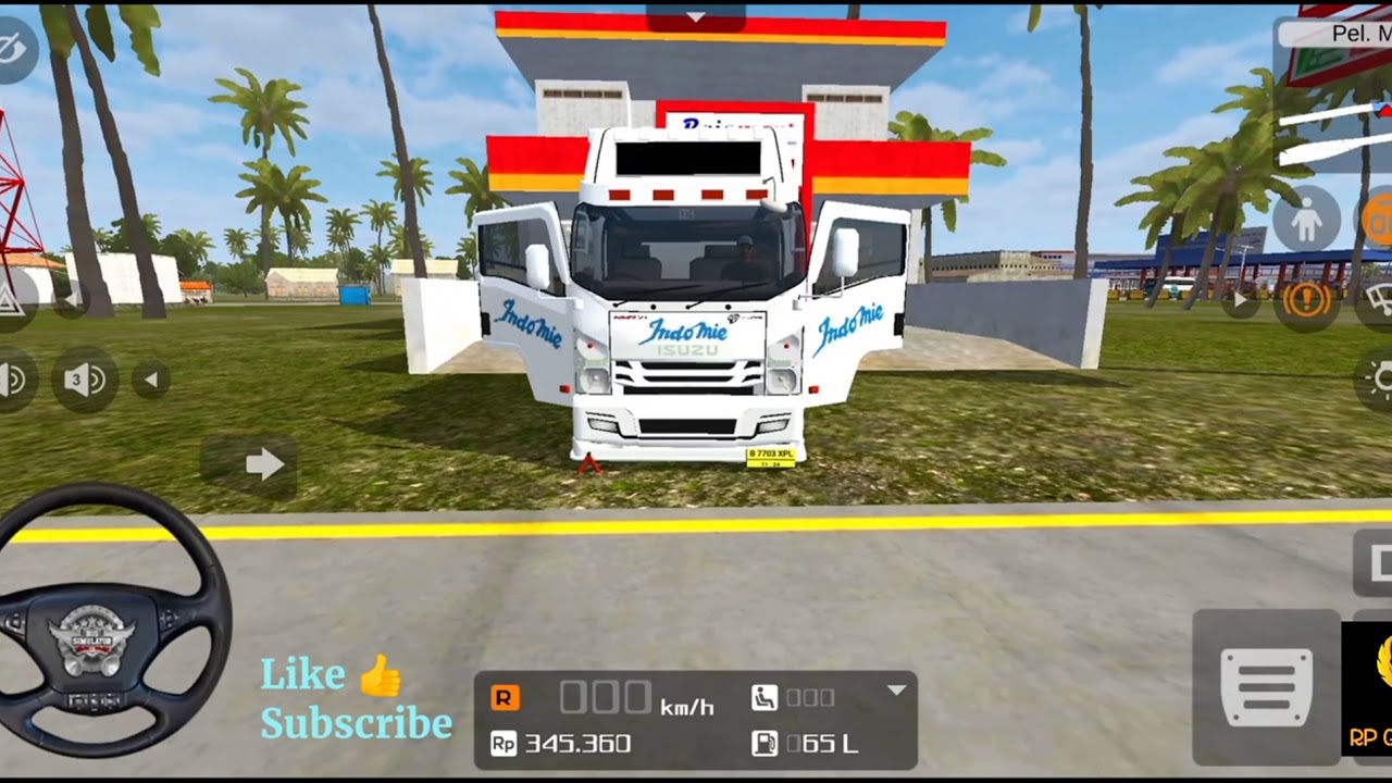 Share MOD dan Livery Truck  Isuzu NMR71 Box Indomie  New 