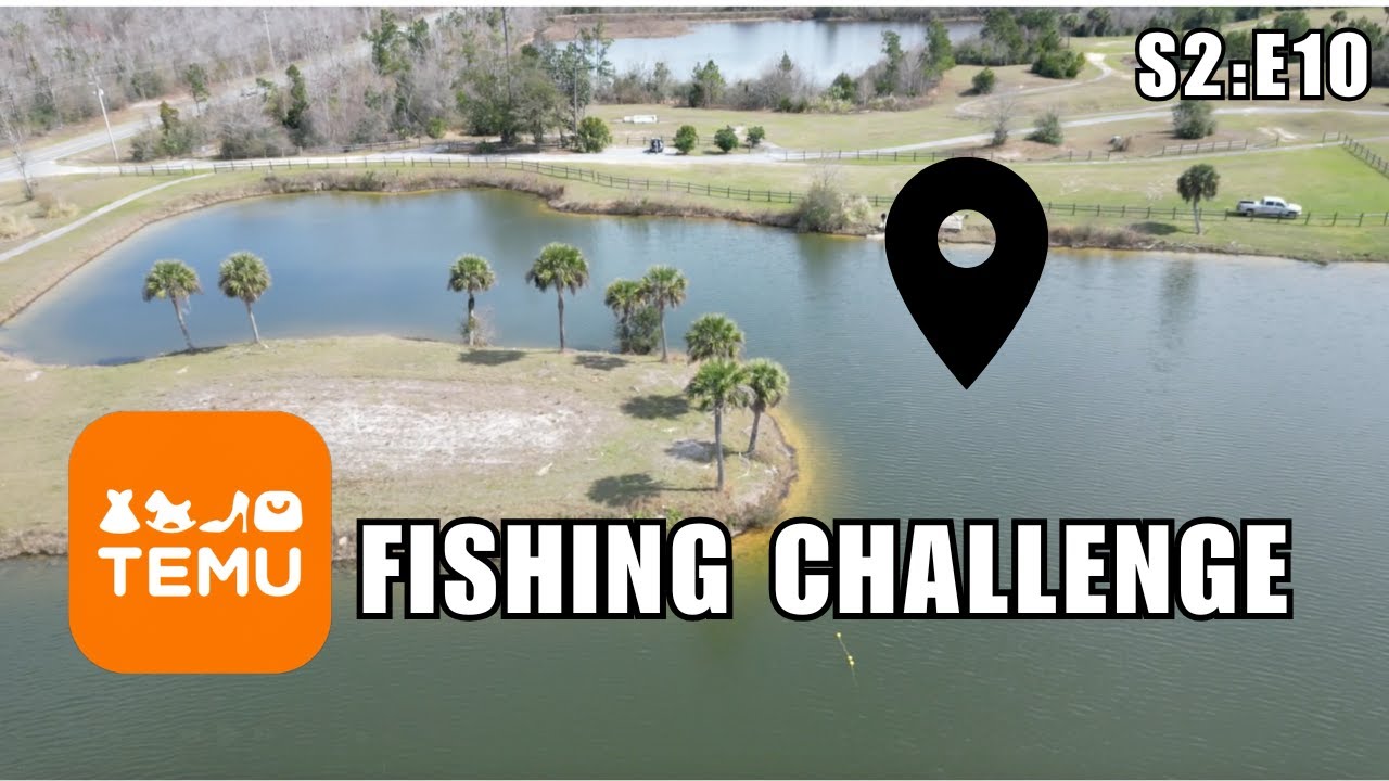 Fishing in Lakes That Might Not Contain Fish – $200 TEMU Fishing Challenge!