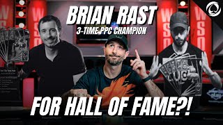 BRIAN RAST BECOMES A 3-TIME CHAMP - HALL OF FAME LOCKED? | WSOP 2023