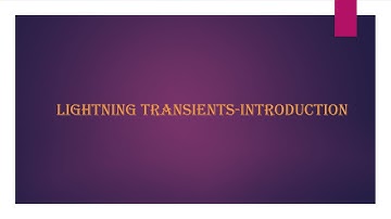 Lightning Transients-Introduction