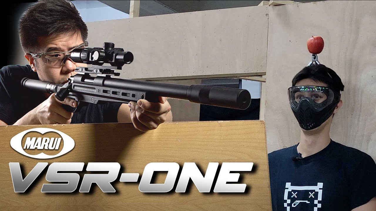 Tokyo Marui VSR ONE Review - Apple Shot Challenge | RedWolf Airsoft RWTV