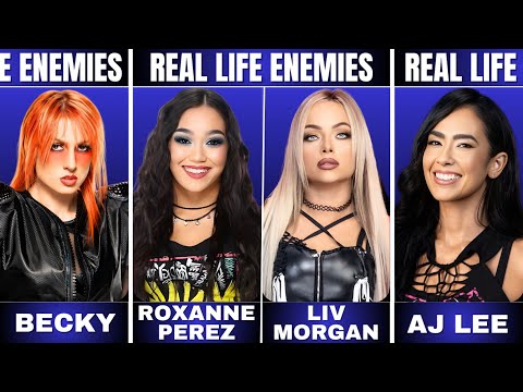 WWE Female Superstars And Their Real Life Enemies | wrestlinginc