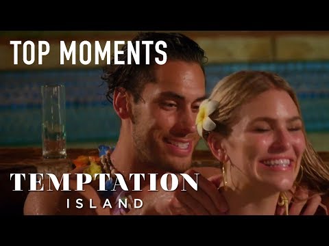 Temptation Island | David And Toneata Get Steamy In Hot Tub | Season 2 Episode 3 | on USA Network