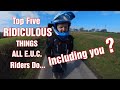 Top 5 Most RIDICULOUS Things EUC Riders Do