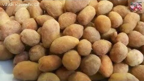 ĐẬU PHỘNG DA CÁ - Cách làm Đậu Phọng lăn Bột thơm giòn tại nhà - Món ăn ngon tuổi thơ by Vanh Khuyen