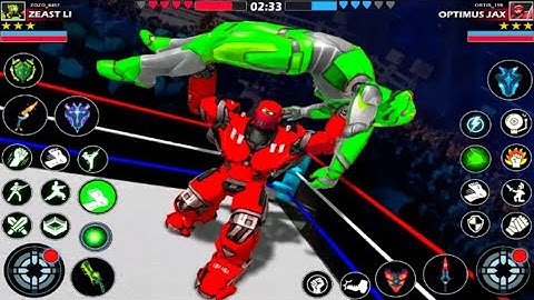 Robot Kung Fu Fighting Android Mobile Gameplay