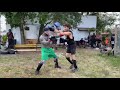 MIGHTY MOUSE VS. (mma pro) RYAN THE LION (Muay thai match)