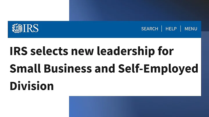 IRS selects new leadership for Small Business and ...