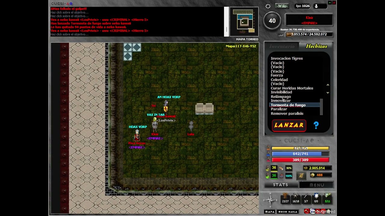 Ganando con Gone Torneo en Cucsi AO Feb 21, 2026