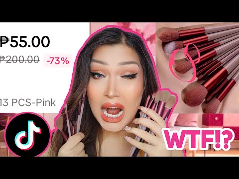 SCAM BA TO!? 55 PHP BRUSH SET FROM TIKTOK!!