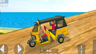 Tuk Tuk Mountain Auto Rickshaw Taxi Racing Game | Auto Rickshaw Taxi Driving Game | #AndroidGameplay screenshot 5