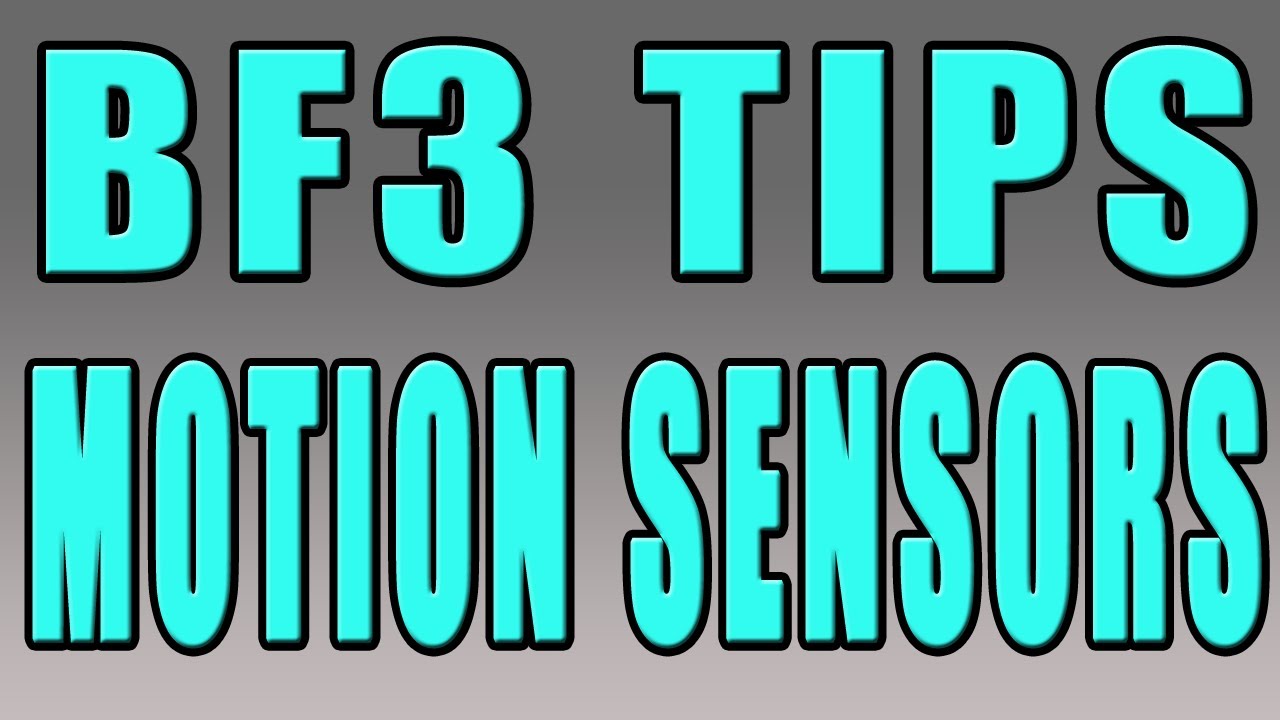 BF - Battlefield 3 Gameplay Tips | Motion Sensor (T-UGS) - YouTube