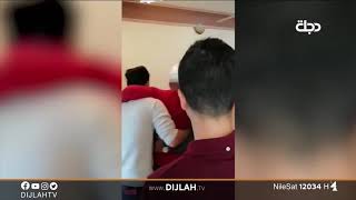 وفد من الإعلام الأمني يتفقد كادر القناة بعد تعرضه للاعتداء