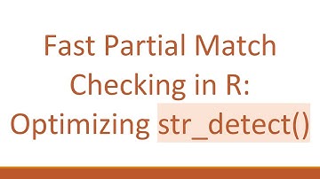 Fast Partial Match Checking in R: Optimizing str_detect()