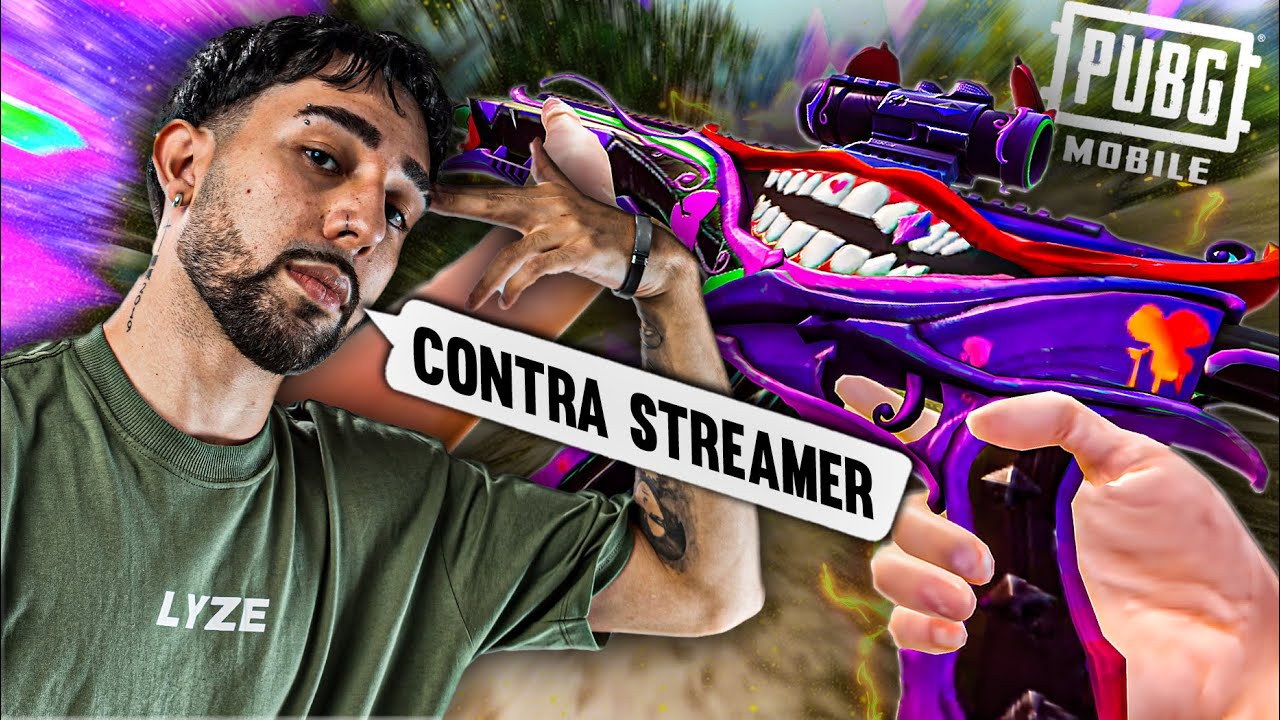 ENCONTREI UM STREAMER NA PARTIDA |  PUBG MOBILE