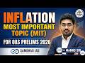 INFLATION - MOST IMPORTANT TOPIC (MIT) BY MANAS SIR #oas2025 #manassir #civilservicesodisha