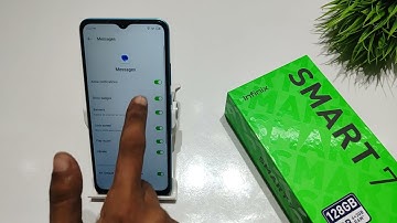 How to turn off message notification sound in Infinix smart 7 hd, 7 | Message sound kaise hataye