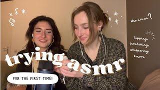 Trying ASMR For The First Time