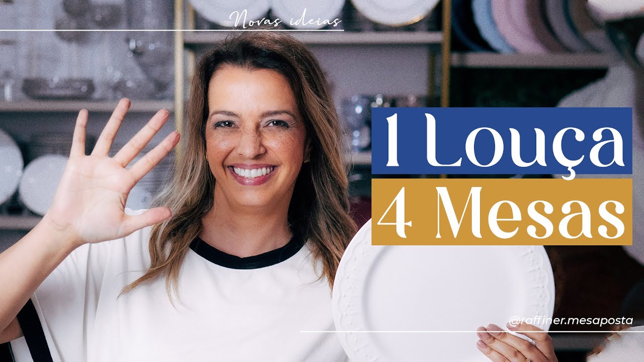 FAÇA ISSO PARA TER UMA MESA POSTA CRIATIVA