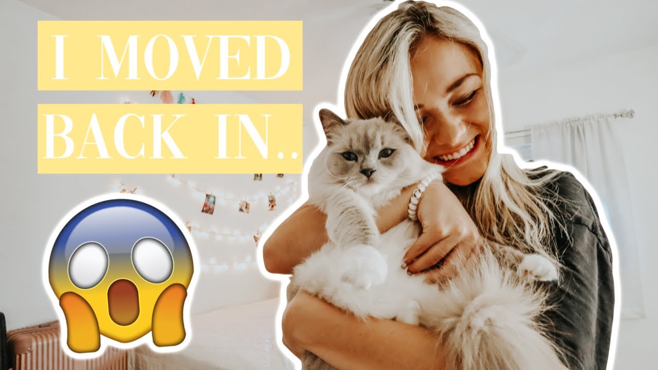 MOVING BACK INTO MY PARENTS HOUSE - YouTube