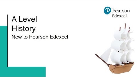 A Level History: New to Pearson Edexcel