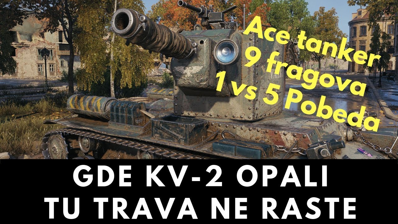 Gde KV-2R opali tu TRAVA ne Raste | Kolobanov, 8 fragova, High Caliber | World of Tanks Balkan