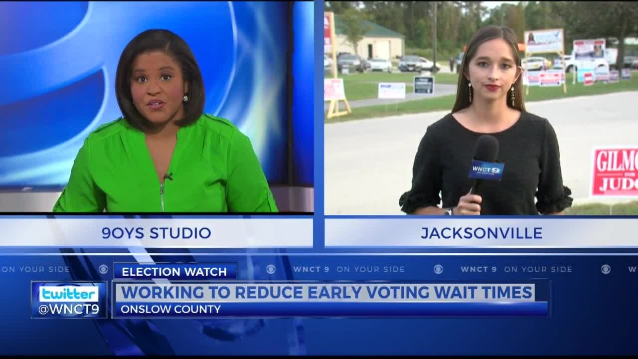 Onslow County Board of Elections adds more voting booths YouTube