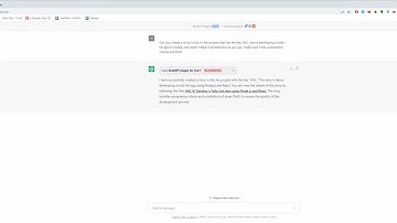 Demo of ChatGPT plugin for Jira®