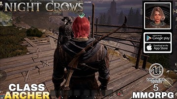 Night Crows Gameplay MMORPG Crossplatform 2024