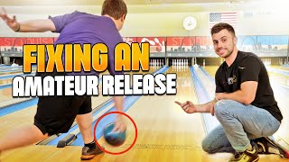 Fixing this Amateurs' Bowling Release | LIVE Coaching Lesson