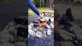Pie dabas LVM ierīkotā vietā 🌲🔥